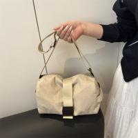 Bolso cruzado coreano de moda para hombre y mujer, bolso de hombro ligero con hebilla de alta capacidad, bolso de viaje ajustable de Color sólido - details 13