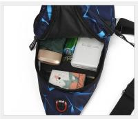 Pecho deportivo ligero con correa cruzada g para hombre - details 7