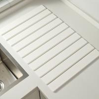 Tapete de secado de platos portátil ecológico, tapete plegable antideslizante de alta absorción, tapete plegable de barro de diatomeas, mantel individual para encimera de cocina - details 7
