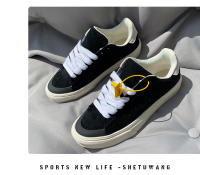 Zapatos de tablero bajos de cuero completo negro puro más zapatos casuales de talla extra grande para hombres y mujeres - details 5