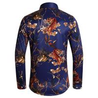 Camisa de negocios con imprimación numérica para hombres, camisas para manches longues, camisas para fumar, décontracté, fête, boîte de nuit, plage, printemps, mode automne - details 35