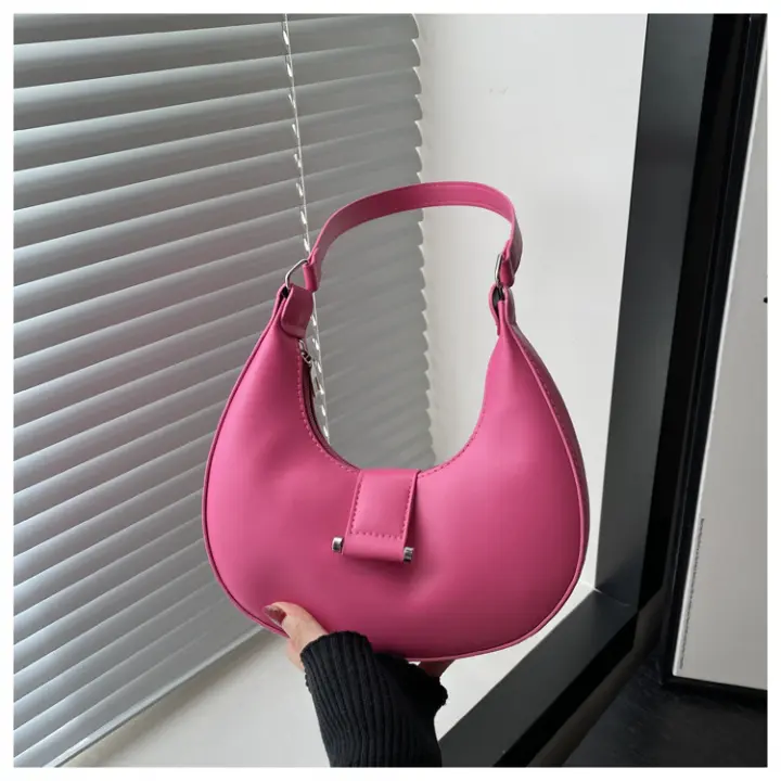 Bolso Crescente Versátil de Primavera 2025 Bolso de Hombro de Lujo Ligero para Mujeres - 1