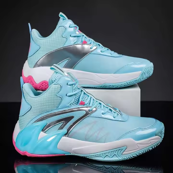 2024 nueva tendencia de talla grande, superventas original, zapatos de baloncesto deportivos informales para correr de color alto para hombre - 1