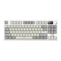 Teclado mecánico ruso intercambiable, Teclado mecánico ruso, trimodo, RGB, Bluetooth, ruso, inalámbrico, K86, A - details 0