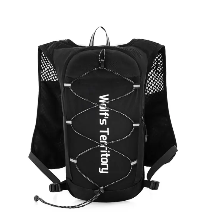 Mochila deportiva transpirable para maratón, impermeable, con múltiples bolsillos, mochila para senderismo al aire libre, Material de nailon ultraligero - 1