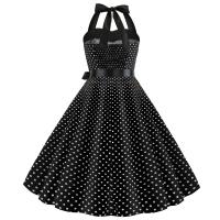 Vestido de verano para mujer 2025 - Sin tirantes, lunares, estilo vintage, falda amplia en línea A, talla grande - details 6