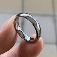 Anillo de Tungsteno con Baño de Oro de 18K, Regalo Perfecto de Compromiso/Boda, simple, el Amor Eterno de - details 2