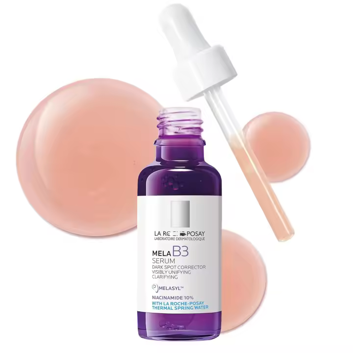 Suero Mela B3, corrector de manchas con Melasyl antienvejecimiento + 10% niacinamida, suero corrector de decoloración para manchas solares, edad - 1