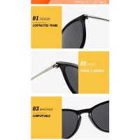 Gafas de sol redondas con montura de Metal para hombre y mujer, lentes de sol con película reflectante, Estilo Vintage, Popular - details 13