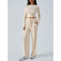 Conjunto de Pantalones Interiores Deportivos de Yoga Estilo Europeo y Americano - details 3