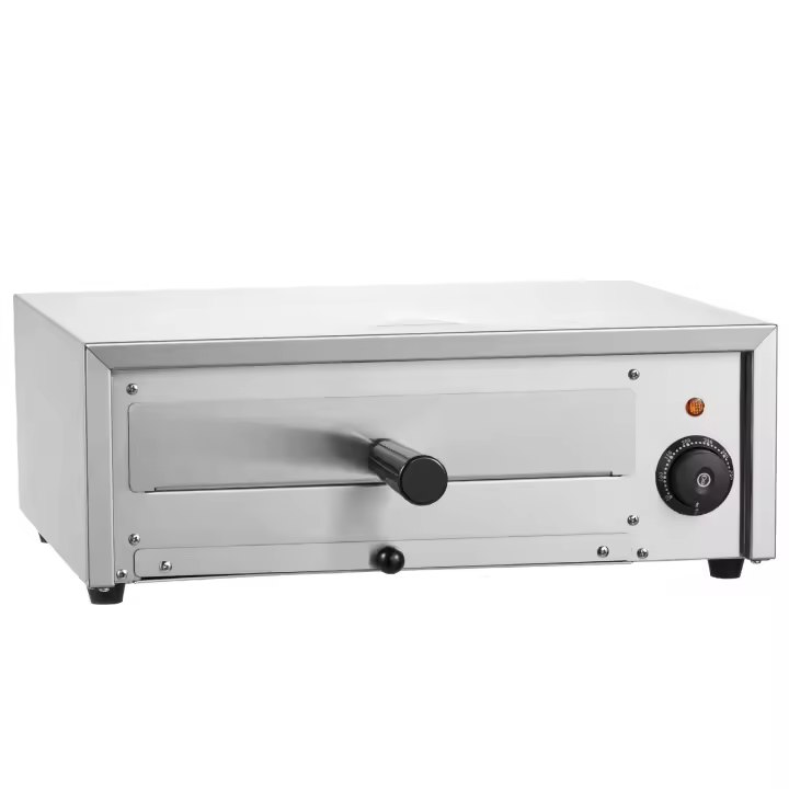 SucceBuy Horno eléctrico para pizza de encimera, acero inoxidable, para uso comercial y doméstico - 1