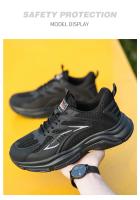 Zapatos de Seguridad de Acero Ligero y Transpirable Mocasines de Trabajo Inolvidables para Hombres - details 16