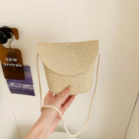 Bolso pequeño de mano para mujer hecho a mano de tela, mini bolso de playa tipo cubo y bolsos de hombro para damas - details 1