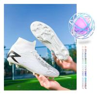 Zapatillas de fútbol avanzadas para hombre, deportivas de verano, transpirables y fabricadas con materiales, equipadas con plantillas de TPU para un buen agarre. - details 9