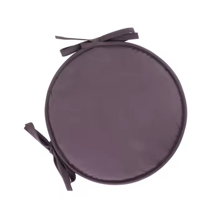 Hot Sale Round Spong Cushions  Solid Color Dining Garden Chair Pad Home Kitchen Office Chair Seat Pads Tie strap Cushion 30/38cm - 1