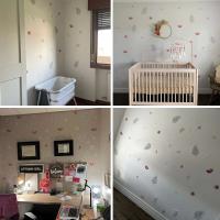 Decales de Pared de Botánica Boho Pegatinas de Vinilo Arte para Habitación Infantil - details 11