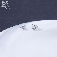 ZS-Piercings de acero inoxidable para el cartílago de la oreja, Piercings de hélice Tragus de cristal sin rosca, estilo Push-In, Labret, labio superior, 1,5 MM-4MM, CZ, 1 pieza - details 11