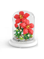 Eternal Flower Series Sunflower Rose Micro Particle Building Blocks Toy Children's Birthday Gift Desktop Ornament - details 3