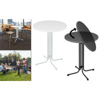 Mesa alta plegable Ø79 cm