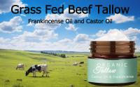 Grass Fed Beef Tallow with Frankincense Oil and Castor Oil