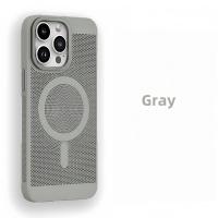 Funda de teléfono Magsafe de lujo fresca A prueba de golpes magnético con disipación de calor de malla para iPhone 16, 15, 14, 13, 12, 11 Pro Max Plus - details 26