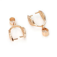 Colgantes de hojas de árbol de latón de Color dorado de 18K, cierres, collares con conector, suministros para fabricación de joyas, accesorios Diy - details 9