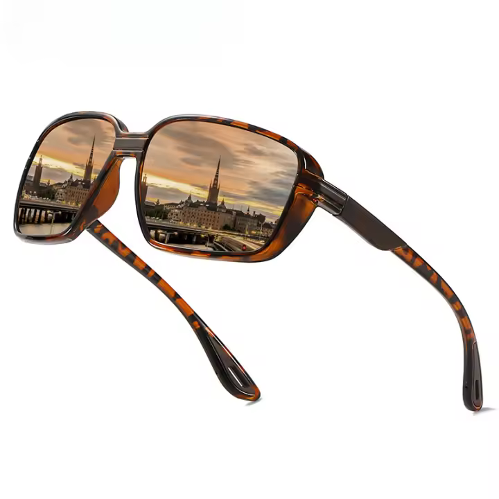 Gafas de sol superpuestas polarizadas, protección UV400 para mujer y hombre, conducción, deportes al aire libre y viajes - 1