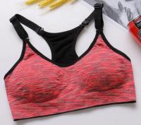 sujetadores deportivos para mujer, Sujetador deportivo para Fitness, Top con formas a prueba de golpes, secado rápido, gimnasio, ropa interior ajustable, sujetador de realce para Yoga - details 10