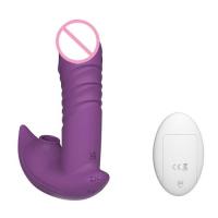 Dildo Vibrator Vestible Clitoral G Punto Succión Estimulador Juguetes sexuales para mujeres Control remoto Vagina femenina Masturbación Coquetear Masajero - details 4