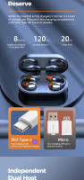 Auriculares inalámbricos S03 TWS originales, cascos HIFI de graves pesados con Clip para la oreja, estéreo envolvente, Bluetooth 5,3, para juegos, deportes y música - details 8