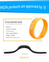 Pulsera inteligente LED Digital resistente al agua, reloj inteligente con Monitor de podómetro para correr, recordatorio de alarma de vibración - details 9