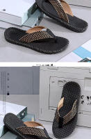 Chanclas para pellizcar los pies para hombres nuevos, zapatillas frescas de verano, antideslizantes en el exterior - details 7