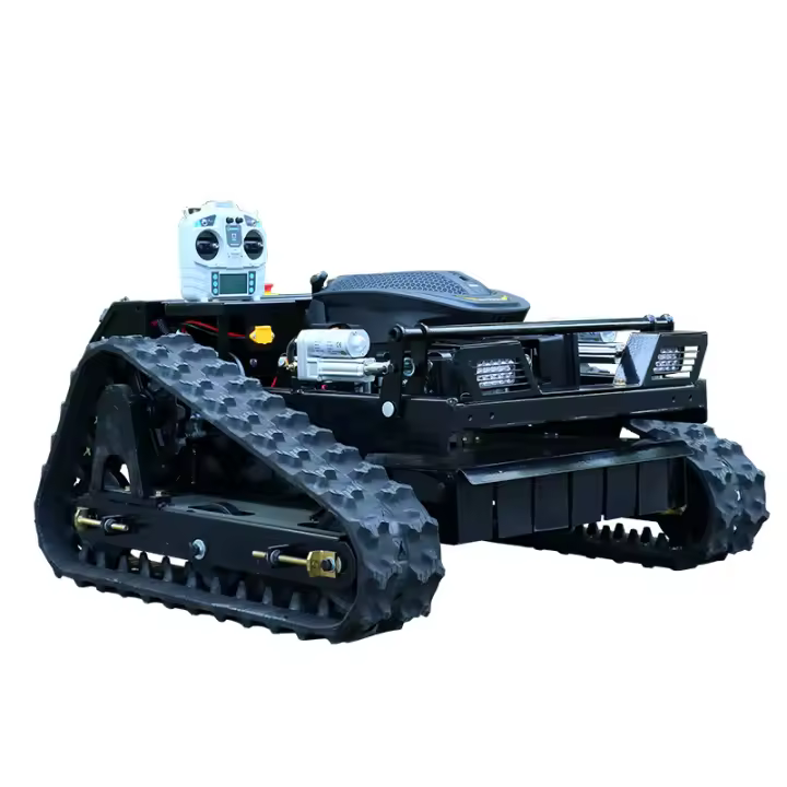 pago anticipado versión personalizada CE EPA Motor diésel Máquina cortadora de césped todo terreno Agricultura Pistas de goma Robot de control remoto Póngase en contacto con la tienda para obtener más detalles - 1