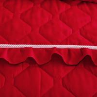 Funda de colchón de lujo para pareja, colcha de falda con volantes, elástica, ajustada, individual y doble, sábana para 2 personas, 150, 180x200 - details 16