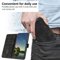 Funda de cuero para Xiaomi 15 14T Poco C75 X6 F6 M6 Redmi Note 14 13 Pro Plus Redmi 14C 14R A3 A3X, tarjetero - details 9