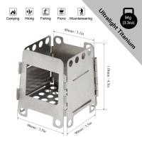 Estufa de Alcohol Plegable Portátil Lixada Titanio/Acero Inoxidable Ideal para Cocina al Aire Libre - details 39