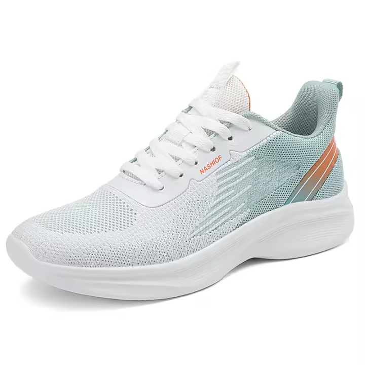 Zapatillas deportivas transpirables para hombre, calzado deportivo ligero para exteriores, zapatos de entrenamiento con absorción de impactos, a la moda - 1