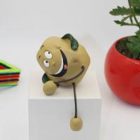 Figura de frutas y verduras de dibujos animados, brócoli, patatas, artesanías de resina, zanahorias, adornos de escritorio, artesanía, estatua de verdura bonita, regalo - details 7