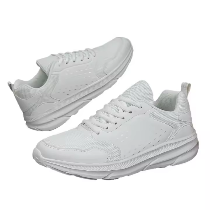 Nuevo gran tamaño 47 zapatos de hombre ligeros y transpirables con amortiguación, zapatos deportivos de malla, pareja casual, zapatos de moda. - 1
