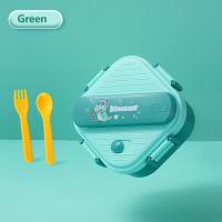 Fiambrera de Unicornio de 3 Rejillas Ideal para Niños, Estudiantes, Almuerzo, Fruta, Contenedor de Almacenamiento de Alimentos Caja Bento de Dibujos Animados para Acampar en la Escuela - details 1