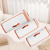 Bolsa de almacenamiento de edredón cilíndrica grande, bolsa de almacenamiento de edredón de ropa comprimible a prueba de polvo, impermeable con cremallera, bolsa de mudanza de equipaje - details 7