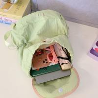 Mochila con cordón de fresa de Color dopamina, mochila de nailon de frutas de estilo coreano, bolsa para libros, bolso de hombro para viajes y senderismo - details 24