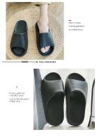 Zapatillas de verano para mujer con suela gruesa y suave de EVA de alta calidad, zapatos de playa para hombre Homels - details 9