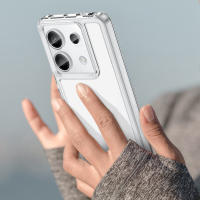 KEYSION-funda transparente a prueba de golpes para Redmi Note 13 Pro + 5G 13 4G, funda de teléfono de silicona TPU para Xiaomi POCO X6 Pro 5G M6 Pro 4G - details 5