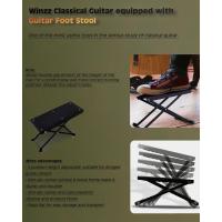 Kit de Iniciación para Guitarra Clásica 4/4 39" con Soporte de Pared con Ganchos, Diapasón, Afinador, Funda, Paño de Pulir 6 Cuerdas de Nylon, Negro - details 3
