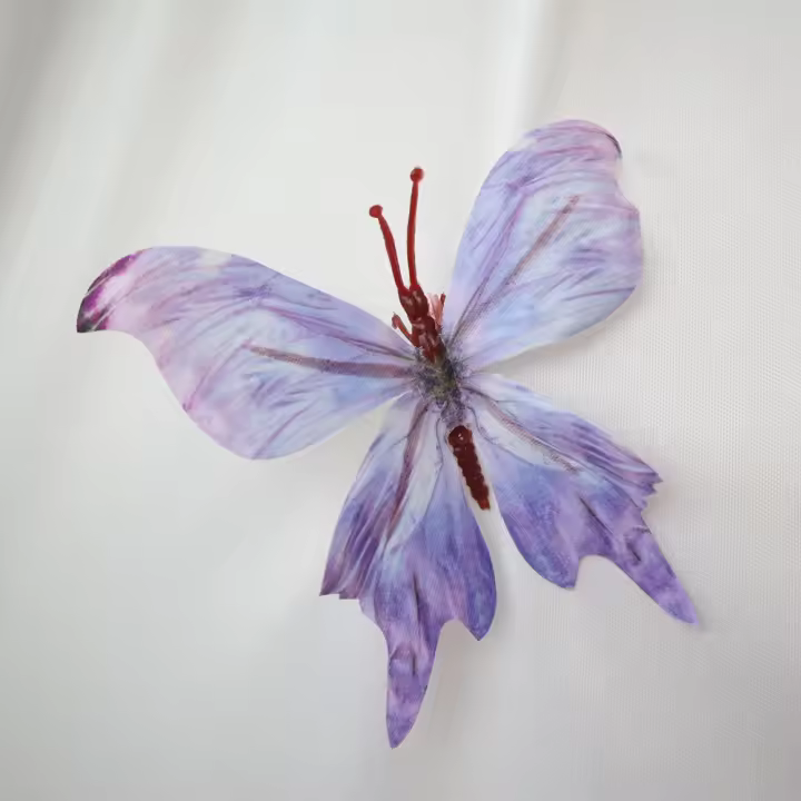 10 Uds. Nuevas Mini mariposas artificiales 3D coloridas DIY mariposas simuladas seda mariposas falsas pared de fondo - 1