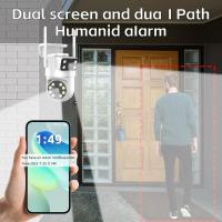 ANSVICAM Cámara de Vigilancia de Seguridad Doble Lente PTZ 4K 8MP Visión Nocturna - details 9