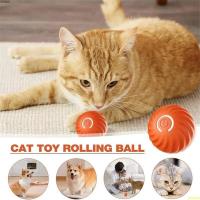Bola de juguete electrónica para perro, bola móvil inteligente, salto automático, bola rodante para mascotas, juguete para cachorros, regalos de cumpleaños, naranja - details 3