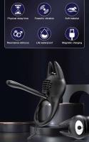 Leten-vibrador de anillo para hombre, retardante de eyaculación, jaula de castidad, estimulador de clítoris y glande, juguete sexual para parejas - details 0