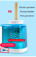 Tenwin-afilador de lápices eléctrico/Manual 2 en 1, hoja de acero helicoidal segura para estudiantes, suministros para niños y adultos, lápices de colores - details 3